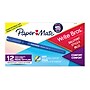Paper Mate Write Bros. Grip Ballpoint Pen, Medium Point, Blue Ink, Dozen (8808087)~#|#~s1201386_sc7