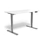 Union & Scale™ Essentials 55"W Electric Rectangular Adjustable Desk, White (UN56206)~#|#~s1201494_sc7