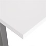 Union & Scale™ Essentials 55"W Electric Rectangular Adjustable Desk, White (UN56206)~#|#~s1201506_sc7