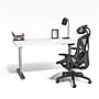 Union & Scale™ Essentials 55"W Electric Rectangular Adjustable Desk, White (UN56206)~#|#~s1201510_sc7