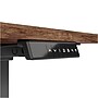 Union & Scale™ Essentials 55"W Electric Rectangular Adjustable Standing Desk, Espresso (UN56207)~#|#~s1201515_sc7