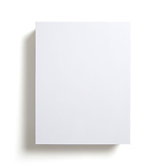 Staples 110 lb. Cardstock Paper, 8.5" x 11", White, 250 Sheets/Pack (49701)