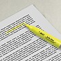 BIC Brite Liner Stick Highlighters with Grip, Chisel Tip, Yellow, Dozen (BLMG11-YEL)~#|#~s1202411_sc7