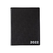 2022 TRU RED™ 8" x 11" Monthly Planner, Black (TR52184-22)