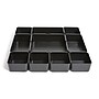 TRU RED™ 10-Compartment Plastic Drawer Organizer, Black (TR58205)~#|#~s1203723_sc7