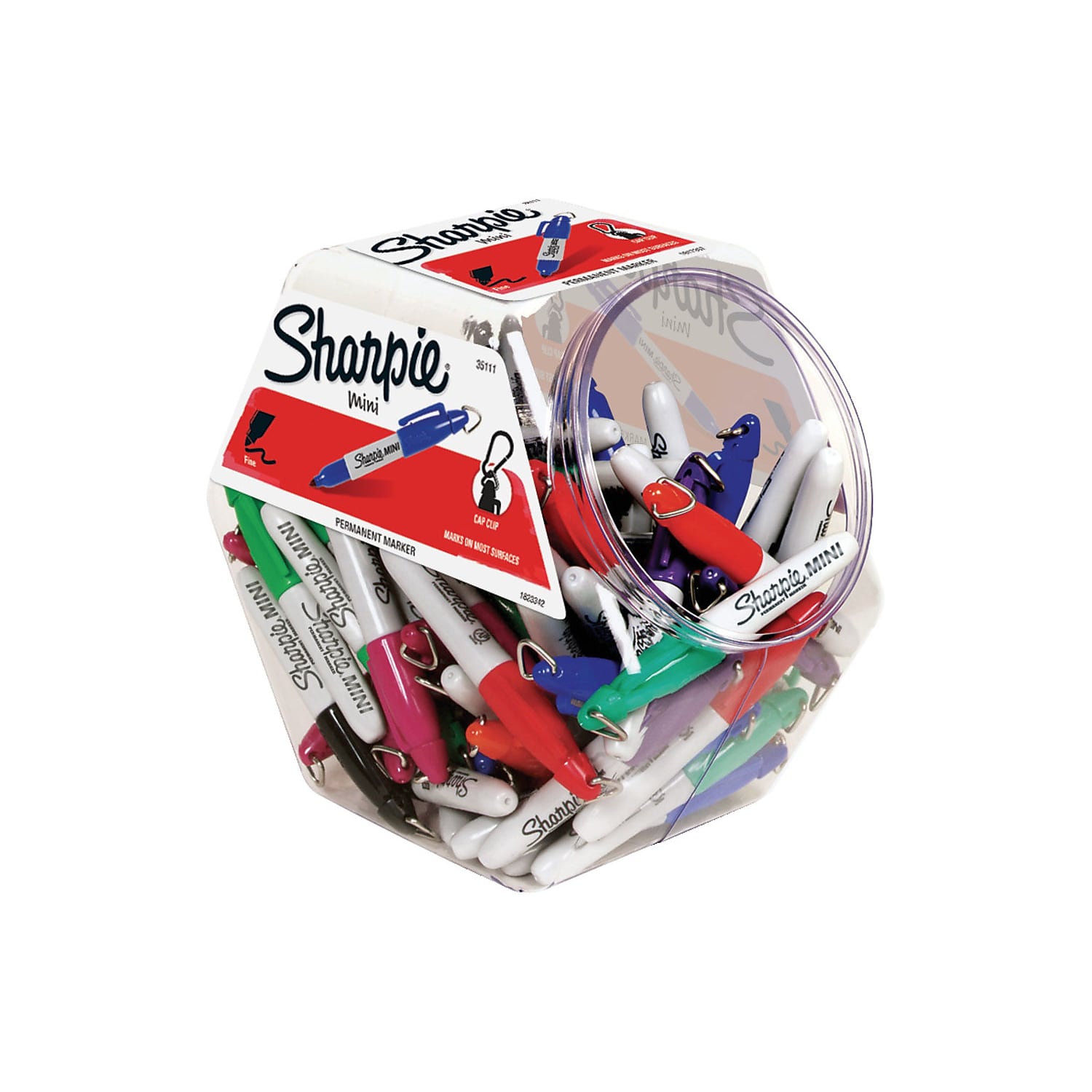 Sharpie Mini Permanentmarker feine Spitze sortiert Großpackung (35111) 100405 - Bild 1 von 4