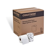 Coastwide Professional™ Recycled 2-Ply Standard Toilet Paper, White, 350 Sheets/Roll, 48 Rolls/Carton (CW20189)