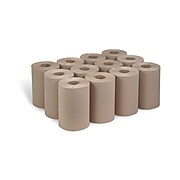 Coastwide Professional™ Recycled Hardwound Paper Towels, 1-Ply, 350 ft./Roll, 12 Rolls/Carton (CW21814)