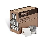 Coastwide Professional™ 2-Ply Standard Toilet Paper, White, 400 Sheets/Roll, 24 Rolls/Case (CW59750-CC)