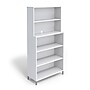 Union & Scale™ Essentials 5 Shelf 72"H Laminate Bookcase, White (UN56974)~#|#~s1204533_sc7