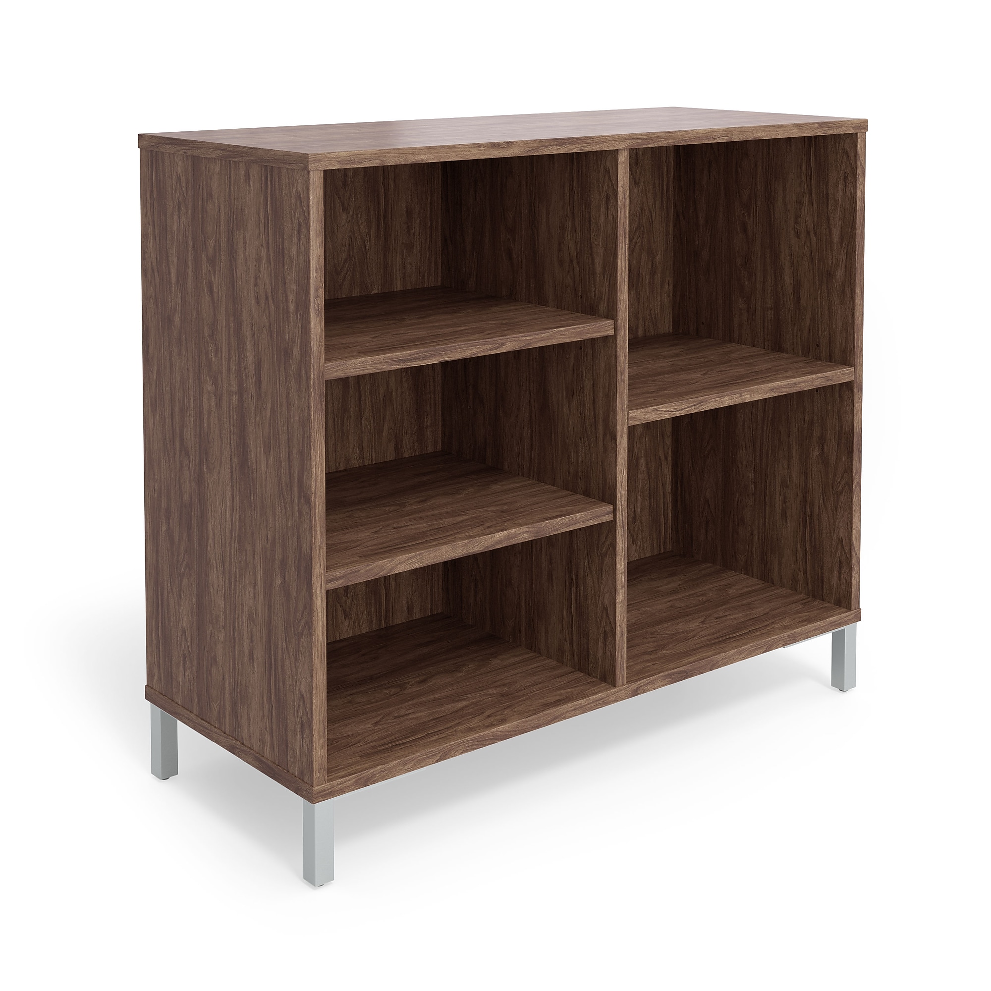 Union & Scale Essentials 5 Shelf 31″H Laminate Bookcase, Espresso (UN56979) Sansujyuku sansujyuku.com