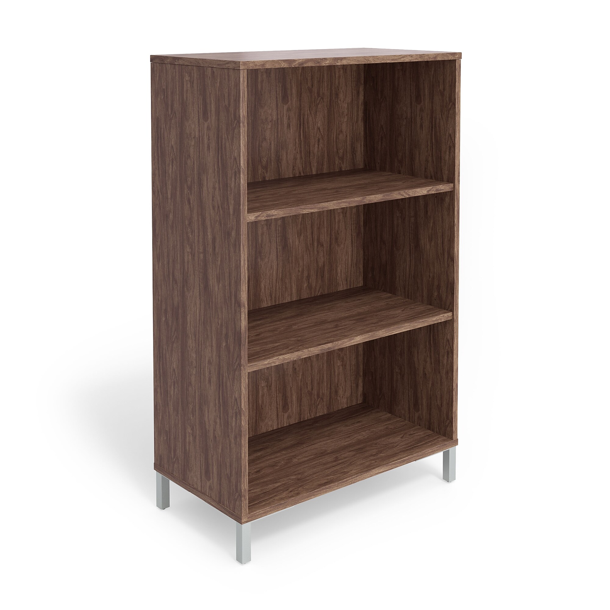 Union & Scale Essentials 3 Shelf 45″H Laminate Bookcase, Espresso (UN56977) Sansujyuku sansujyuku.com
