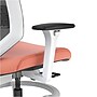 Union & Scale™ Lewis Mesh Back Computer and Desk Stool, Tool-Less Assembly, Salmon (UN55657-CC)~#|#~s1204880_sc7