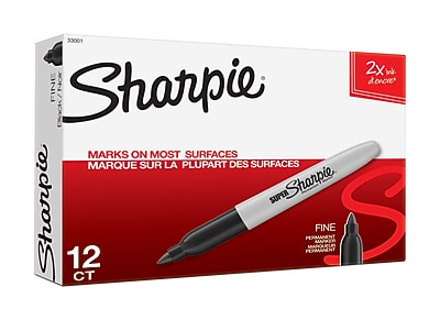 Sharpie Magnum Permanentmarker XL Mit Keilspitze – Extra Dick Und Langlebig, In Schwarz (44001A)