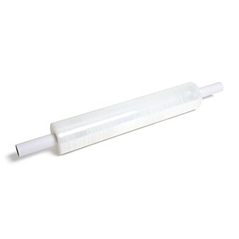 20" x 1000' 80 Gauge Cast Stretch Wrap, Clear, 4/Carton (CW58438/XF2080G)