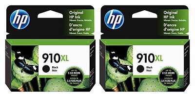 HP 910XL Black High Yield Ink Cartridges, 2/Pack (3YL65AN-VB) Sansujyuku sansujyuku.com