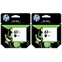 HP 61XL Black High Yield Ink Cartridges, 2/Pack (CH563WN-VB)~#|#~s1205225_sc7