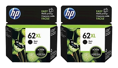 HP 62XL Black High Yield Ink Cartridges, 2/Pack (C2P05AN-VB) Sansujyuku sansujyuku.com