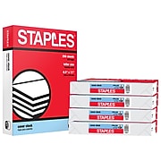 Staples Cover Paper, 67 lbs, 8.5" x 11", White, 250/Pack (82991)