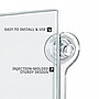 Azar Sign Holder, 8.5" x 11", Vertical, Wall Mounted, Clear Acrylic, 2/Pack (106614)~#|#~s1205469_sc7