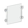 Azar Sign Holder, 8.5" x 11", Vertical, Wall Mounted, Clear Acrylic, 2/Pack (106614)~#|#~s1205471_sc7