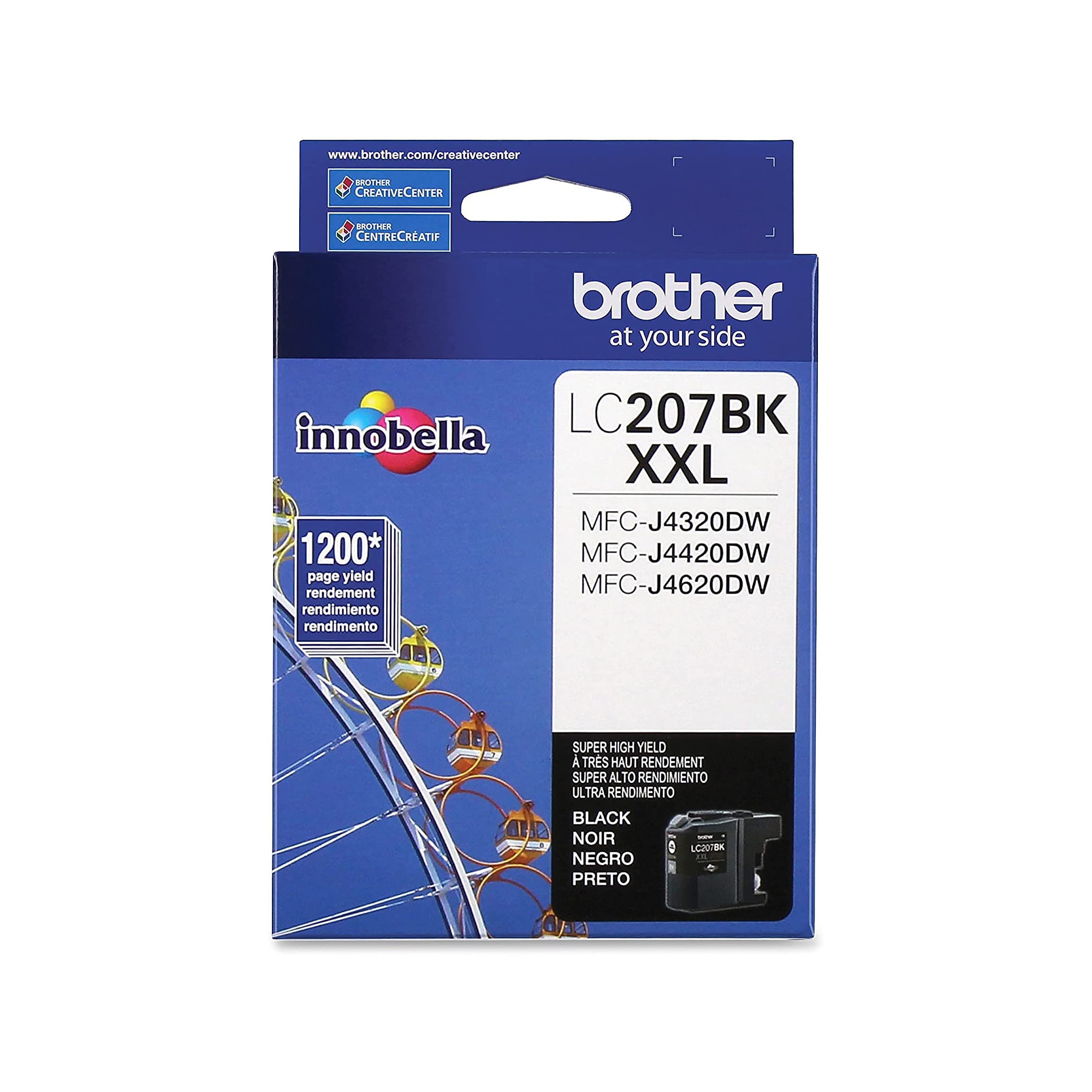Brother LC207BK Black Extra High Yield Ink   Cartridge Sansujyuku sansujyuku.com