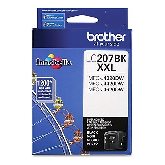 Brother LC207BKS Black Extra High Yield Ink Cartridge