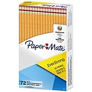 Paper Mate EverStrong Wooden Pencils, #2 Lead, 72/Pack (2105642)