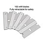 Staples Refill Blades, Gray, 100/Pack (17551/66-0089)~#|#~s1206319_sc7