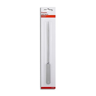 Staples 9" Handle Letter Opener, Chrome (ST10618-CC)