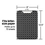 Staples Hardboard Clipboard, Letter Size, Black (51877)~#|#~s1206329_sc7