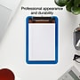 Staples® Plastic Clipboard, Memo Size, Translucent Blue/Translucent Black, 2/Pack (ST21423/21423)~#|#~s1206332_sc7