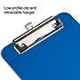 Staples® Plastic Clipboard, Memo Size, Translucent Blue/Translucent Black, 2/Pack (ST21423/21423)~#|#~s1206335_sc7