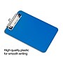 Staples® Plastic Clipboard, Memo Size, Translucent Blue/Translucent Black, 2/Pack (ST21423/21423)~#|#~s1206336_sc7