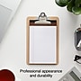 Staples® Hardboard Clipboard, Memo Size, Brown (ST44293-CC)~#|#~s1206400_sc7