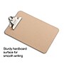 Staples® Hardboard Clipboard, Memo Size, Brown (ST44293-CC)~#|#~s1206403_sc7
