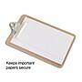 Staples® Hardboard Clipboard, Memo Size, Brown (ST44293-CC)~#|#~s1206404_sc7