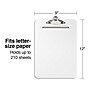 Staples® Plastic Clipboard, Letter Size, Clear (ST10526/10526)~#|#~s1206411_sc7