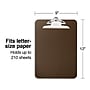 Staples Plastic Clipboard, Letter Size, Smoke (11069)~#|#~s1206418_sc7