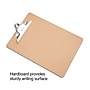 Staples® Hardboard Clipboard, Letter Size, Brown (ST44290)~#|#~s1206423_sc7