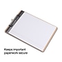 Staples® Hardboard Clipboard, Letter Size, Natural Brown (ST44292-CC)~#|#~s1206476_sc7