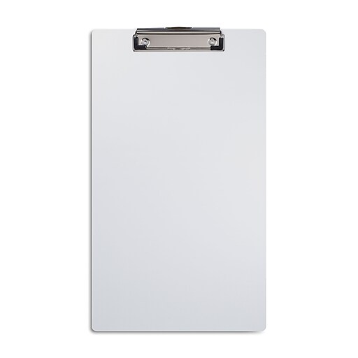 Staples Aluminum Clipboard, Legal Size, Silver (28524) Staples