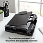 Staples® Plastic Storage Clipboard, Letter Size, Black (ST28541-CC)~#|#~s1206486_sc7