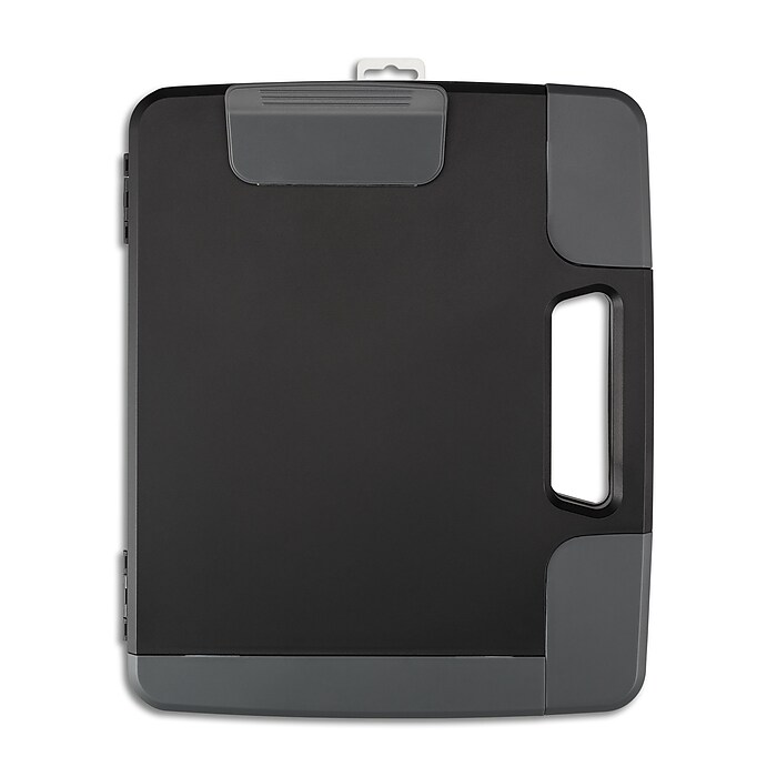 Staples® Plastic Storage Clipboard, Letter Size, Black (ST28541-CC