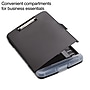 Staples® Plastic Storage Clipboard, Letter Size, Black (ST28543-CC)~#|#~s1206494_sc7