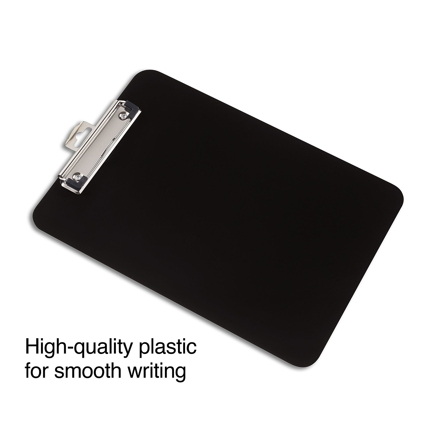Staples Plastic Clipboards Black 6/Pack (23143) 951060 718103181624 eBay