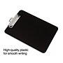 Staples® Plastic Clipboard, Letter Size, Black, 6/Pack (ST23143/23143)~#|#~s1206504_sc7