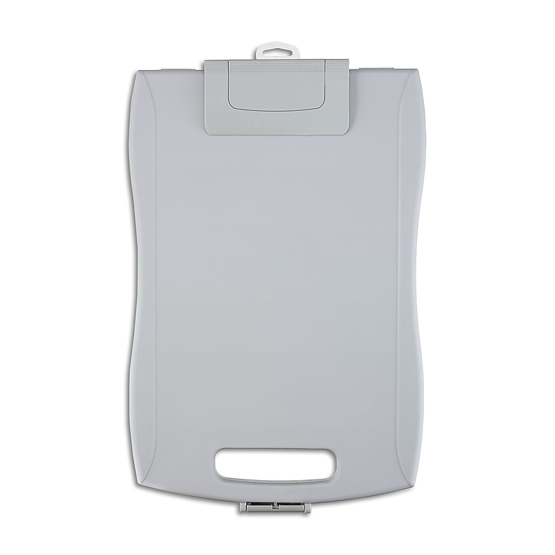 Staples® Plastic Storage Clipboard, Letter Size, Gray (ST44848/44848) image 1