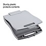 Staples® Plastic Storage Clipboard, Letter Size, Gray (ST44848/44848)~#|#~s1206508_sc7