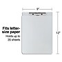 Staples® Aluminum Storage Clipboard, Letter Size, Silver (ST44401-CC)~#|#~s1206528_sc7